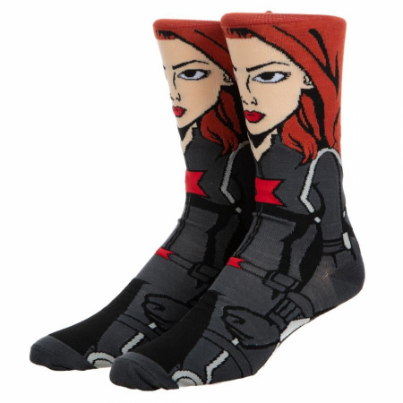 Black Widow 360 Character Crew Sock